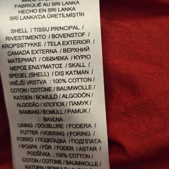 Lauren Ralph Lauren Geo Stripe Belted Cotton Voile Dress Boho Southwestern - Picture 12 of 12